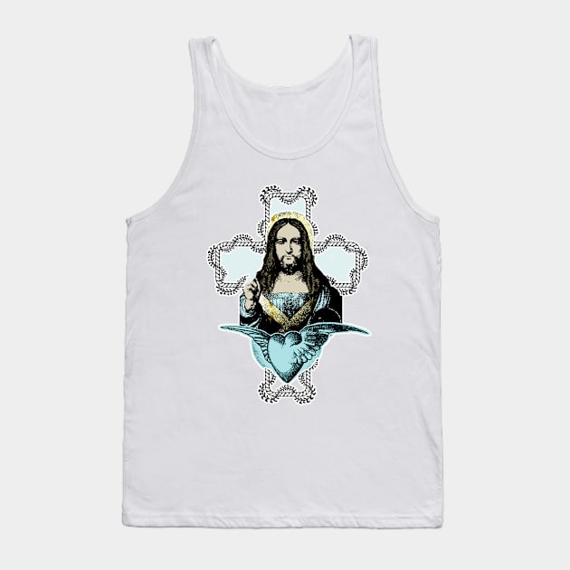 jesus christ of the winged heart Tank Top by Marccelus